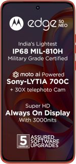 Motorola Edge 50 Neo 5G (Pantone Poinciana, 8GB RAM, 256GB Storage) - Image 2