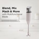 BOSS E111 Portable Hand Blender 180 Watt | Easy to Clean and Store | ISI-Marked, Grey - Image 5
