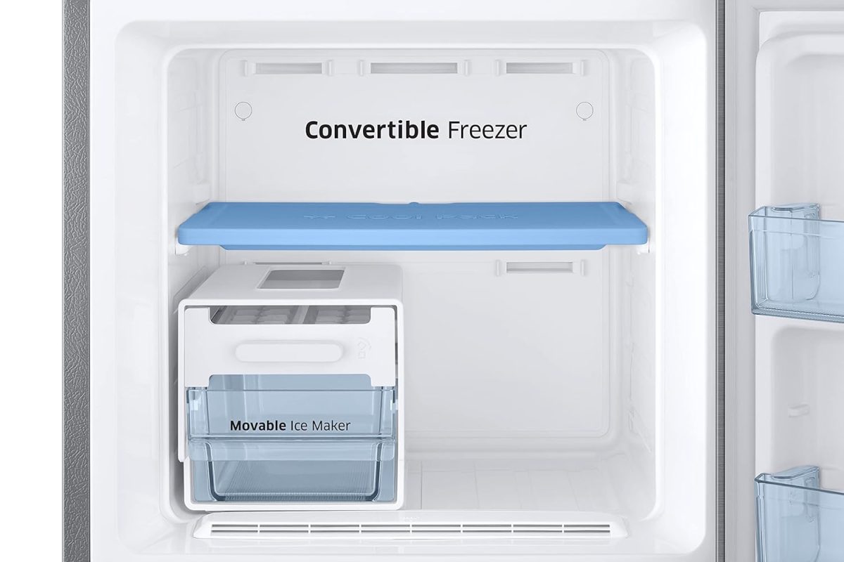 Samsung 256L 2 Star Inverter Frost-Free Convertible 3 In 1 Double Door Refrigerator Appliance (RT30C3732S8/HL,Elegant Inox) - Image 6