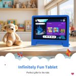 CFVOCUY 2025 Kids Tablet, 10.1" Children's Tablet with Case, Quad-Core, 2+32GB Storage (1TB Expand), Pre-Installed Educational Apps and Parental Control, WiFi, for Ages 4-14, Eye Protection Mode - Image 7