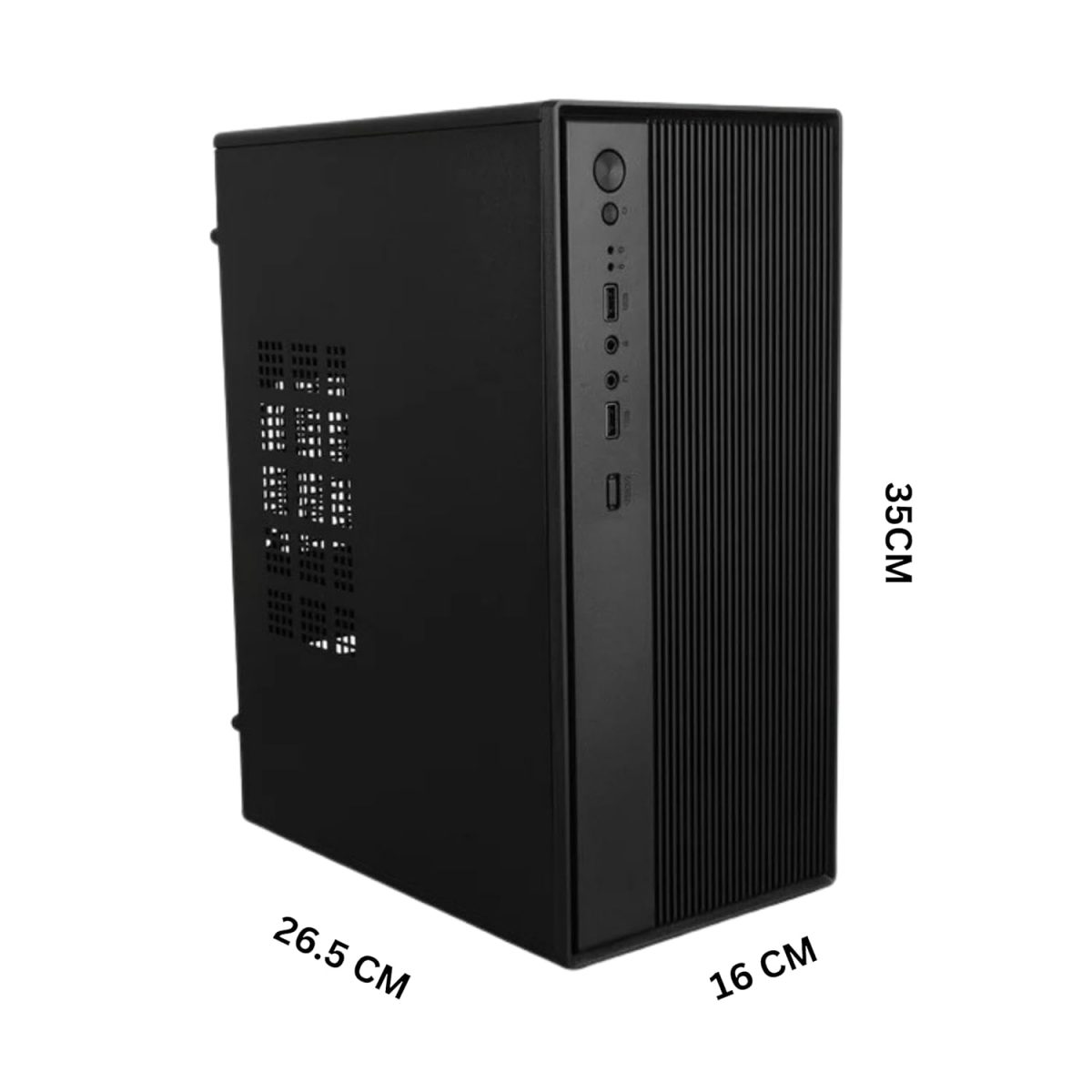 TECNICO Desktop Computer, Core i5 3.2 GHz CPU, H61 Motherboard, 8 GB DDR3 RAM, 256 GB SSD, WiFi, 2 Years Warranty - Image 3
