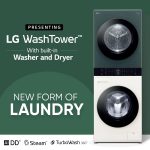 LG WashTower 13 Kg /10 Kg with AI Direct Drive & DUAL Inverter Heat Pump, Fully Automatic Front Load Washing Machine and Dryer (FWT1310BG) with Wi Fi & Central Control Panel Natural Beige & Green - Image 13