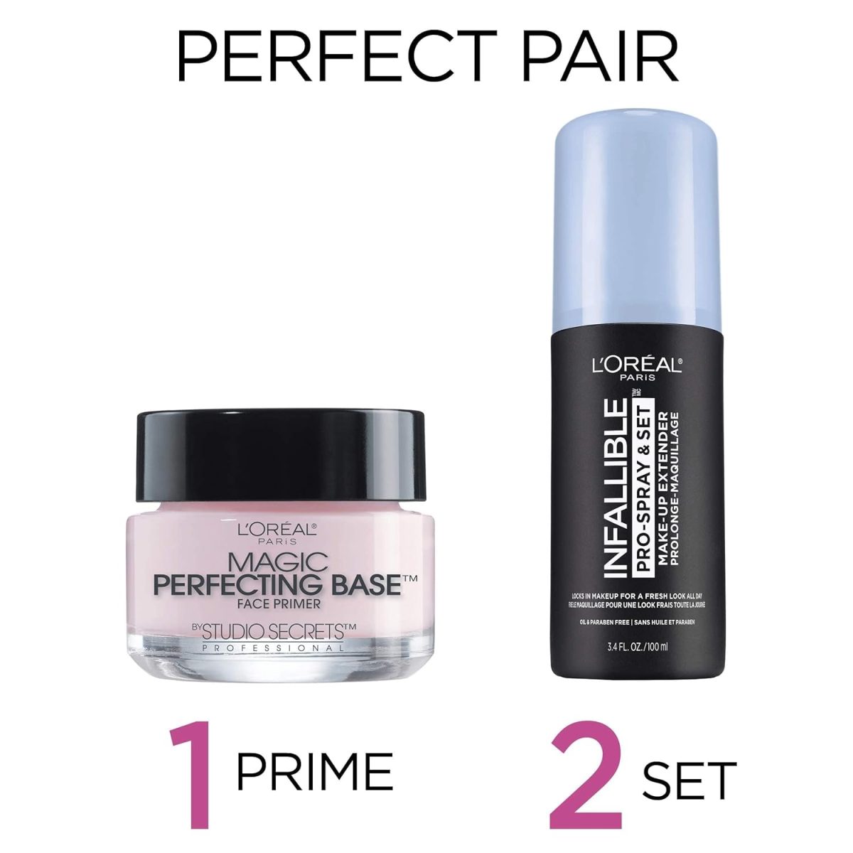 L'Oreal Paris Studio Secrets Professional Magic Perfecting Base, 0.50 Oz - Image 5