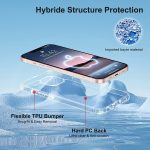 Amozo Ultra Hybrid Camera and Drop Protection Back Cover Case for iPhone 13 (TPU + Polycarbonate | Crystal Transparent) - Image 5