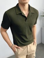 madfrog Men Polo Neck Mario Polyester Blend Half Sleeve Solid Casual T-Shirt | Polo T-Shirt for Men - Image 2