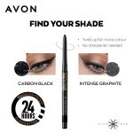 True Color Power Stay Eyeliner Waterproof | Carbon Black - 0.28 gm - Image 7