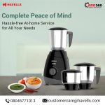 Havells Capture 500W Mixer Grinder 3 Stainless Steel Jars | 21000 RPM High-Speed Motor | Rust-Resistant 304 SS Blades | 1.5L Large Blending Jar | Overheat Protection | 1-Year Warranty (Black) - Image 6