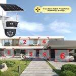 Trueview 3+3Mp 4G Mini Pt Solar Powered Linkage Security Camera, 1296p Advanced CCTV Surveillance Solution, Outdoor Camera, Water Proof, 2 Way Talk - Image 8