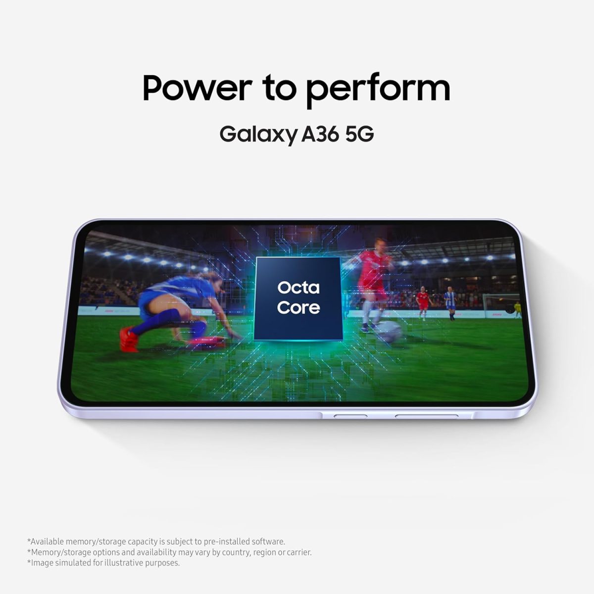 Samsung Galaxy A36 5G (Awesome Black, 12GB, 256GB) | Gemini Live | Awesome Intelligence (AI): Circle to Search, My Filter, Object Eraser | 4nm Snapdragon Processor | Flagship Grade Camera - Image 8