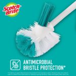 Scotch-Brite Premium Toilet Plastic Brush with Round Container (Pack of 1) - Image 2