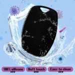 B-BUCKET Silicone Body Scrubber,Shower Scrubber for Nourishing Cleaning & Exfoliating Your Skin Lather Boosting Bristles with Ergonomic No-Slip Handle, Body Exfoliator for Men and Women bath brush - Image 4