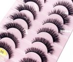 Bombay Vanity 3D Faux Mink Natural Eyelashes Pack of 10 False Eyelash, Eye Makeup Lash Posh 10 Pairs Lashes 10-16mm, pack of 10 Pair Artificial Eye Lashes (Day To Night Eye Lash) - Image 2