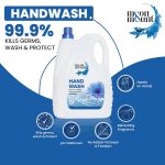 Moon & Mount Hand Wash Protection from Germs, Hand Wash Liquids 5 Liter Liquid Handwash for Everyday Use (Fresh) - Image 4