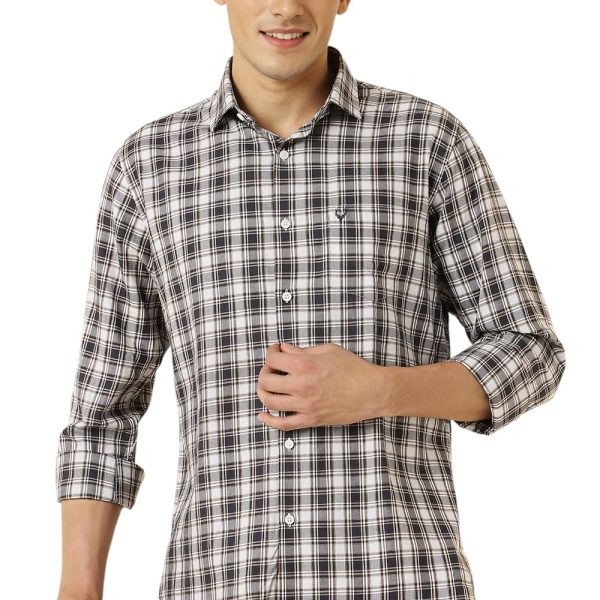 Allen Solly Men's Small Checks Casual Shirt
