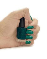 KALOBIO Glitter Nail Enamel Polish - Green Sparkle KSK02