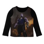 Marvel Avengers by Wear Your Mind Boy's Plain Regular Fit Long Sleeve Top (DMAF0074.2_Grey 13-14Y)