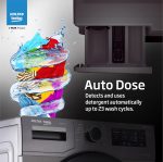 Voltas Beko 8.0kg, Inverter, 5 Star Front Load Washing Machine (WFL8014VTAP, Anthracite), Auto Dosing,Stain Expert - Image 4