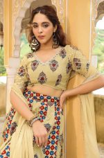 Janasya Womens Pure Cotton Readymade Floral Printed Lehenga Choli with Dupatta Set - Image 4