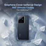realme GT 7 (IceSense Black,12GB+512GB)| India's 1st MediaTek Dimensity 9400e Chipset | Strongest Battery Combo 7000mAh + 120W | AI 4K 120FPS Travel Camera | 360° Cooling IceSense Design with Graphene - Image 10