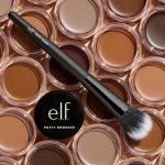 e.l.f. Putty Blush Brush, Vegan Makeup Tool, Flawlessly Applies Putty & Cream Formulas, Creates Airbrushed Effect 1 Count (Pack of 1) - Image 3