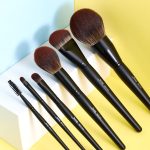 Jessup Makeup Brushes Professional Set 21Pcs Black Complete Collection, Synthetic Hair Makeup Brushes for Powder Blending, Foundation, Highlight Contour, Concealer, Eyeshadow Eye Liner, Spoolie, T271 - Image 9