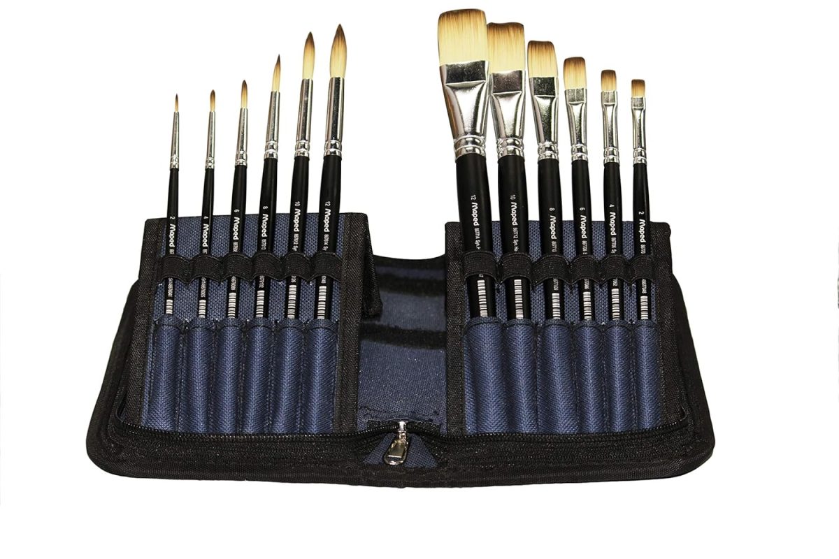Maped Premium Synthetic Brush Set x12