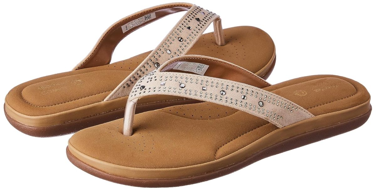 Bata Comfit Women Flats - Beige (6 UK) - Image 2
