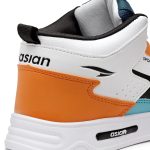 ASIAN Men's White Casual Sneaker Hi-Neck Shoes with Synthetic Upper Lightweight Comfortable Mid Top Sneaker Shoes for Men's & Boy's Boston-13 - Image 7