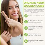 URBANMONK Neem Comb for Hair Growth | Wood Comb for Hair Growth, Hair fall & Dandruff Control | Neem Wooden Comb for Women & Men | All Five Combs - Image 5