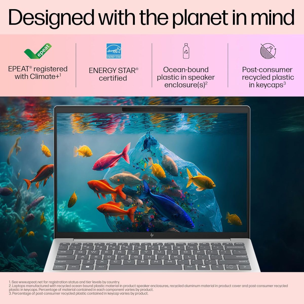 HP Pavilion Aero, AMD Ryzen 5-8640U AI Laptop (16GB RAM, 512GB SSD), WUXGA, 13.3"/33.8cm, Win 11, Office 2021, Silver, 1Kg, AMD Radeon Graphics, Ultra-Light, 5MP Camera, bg0016AU - Image 11