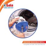 Gala Turbo Spin Mop Triangular Refill, White and Blue, Normal, (Model: 168987) - Image 5