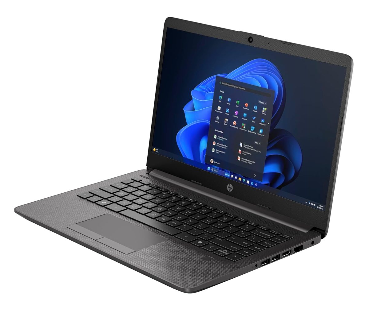 HP 240R Notebook, 13th Gen i3-1315U, 8GB DDR4, 512GB SSD, 14-inch(35.6cm),Anti-Glare, HD Laptop, Intel UHD Graphics, (DOS, Silver,1.47kg) G9 - Image 3