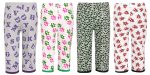 SINI MINI Sinimini Girls Three Fourth Cotton Printed Capri with bio wash (Pack of 4). - Image 2