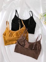 Lalabra Everyday Wireless & Lightly Padded Support Shaper Sports Bra for Women | Soft Cup & Full Coverage Easy Peasy Slip Bra - Image 3