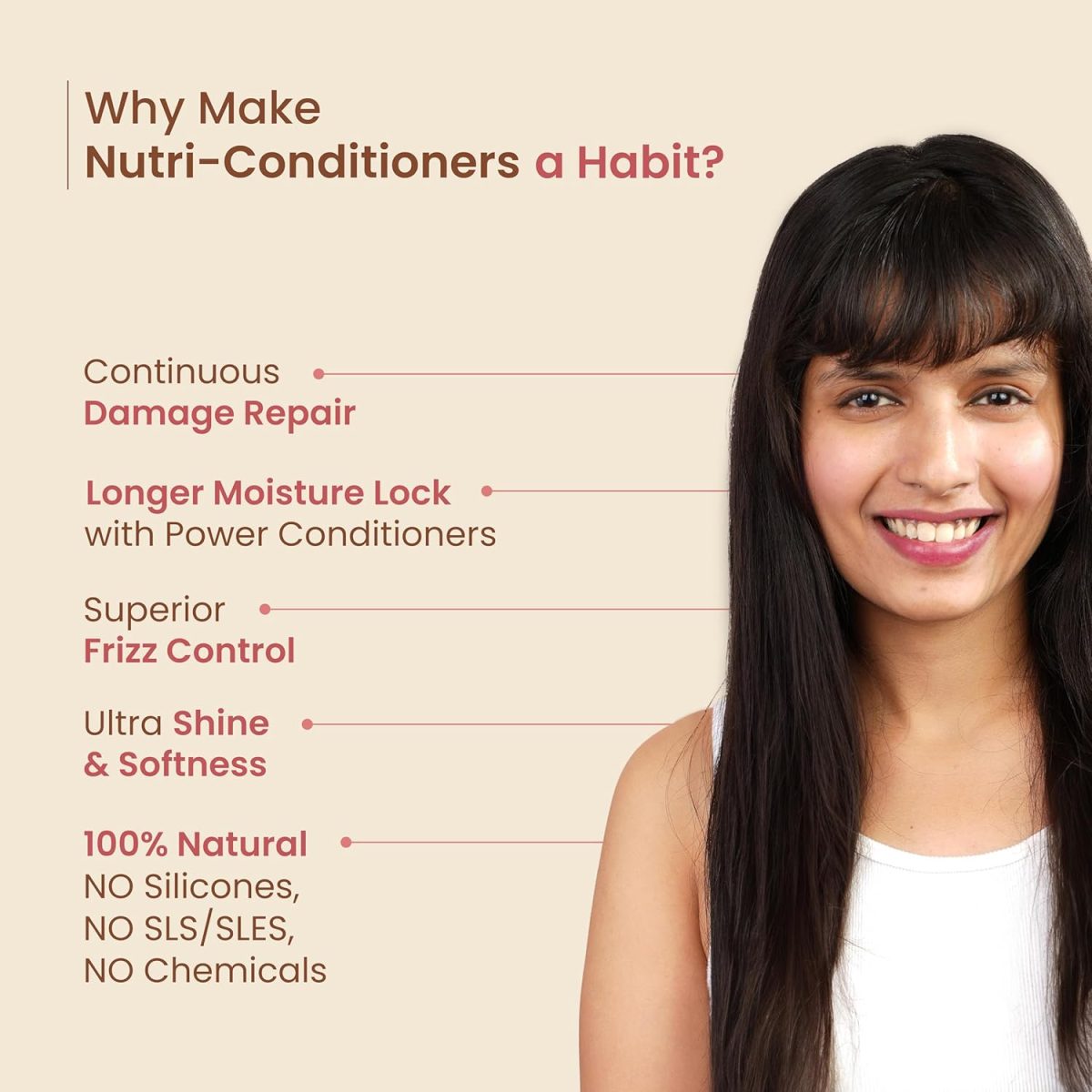 Nat Habit Hibiscus Conditioner for Women & Men | Bio-Activated for Dry & Frizzy Hair | Moisturizing & Nourishing with Argan Oil for Shiny Hair, Suitable for Curly, Dry & Frizzy Hair & Oily Scalp,150ml - Image 7
