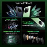 realme P2 Pro 5G (Parrot Green, 12 GB RAM, 256GB Storage) | Up to 24GB Dynamic RAM | 6.7" Curved Display | 7s Gen2 Processor | 4500 mm VC Cooling System | Sony LYT-600 OIS Camera | 80 W Fast Charging - Image 6
