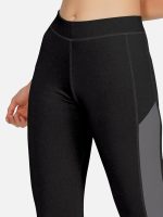 Mehrang Women Slim Fit High Waist Gym Workout Tights with 4 Ways Stretchable Scoot Proof Yoga Leggings - Image 3