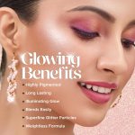 Hilary Rhoda Ultra Glow Liquid Highlighter | Illuminating & Glitter Liquid Highlighter | Dewy Finish | Cruelty-Free & Vegan | Luminescent Finish | Weightless Formula -3.8g (Ultra Pearl -Shade 01) - Image 5