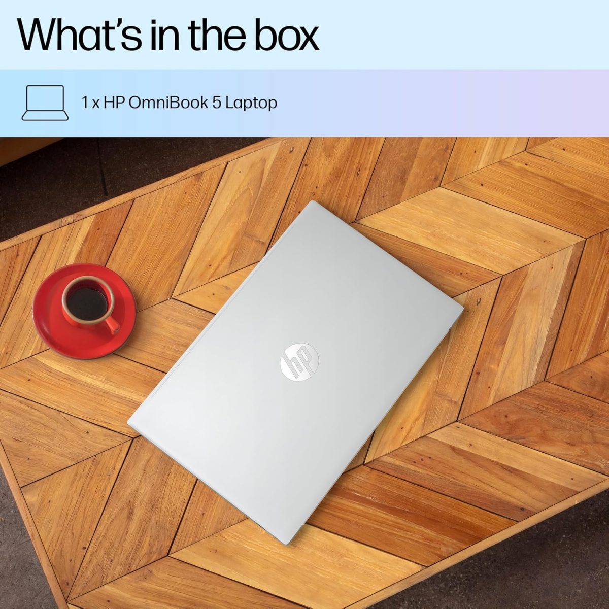 HP OmniBook 5 (Previously Pavilion) 13th Gen Intel Core i5 1334U (16GB LPDDR5X,512GB SSD) 2K,IPS, 300nits, 16''/40.6cm, Win11,M365 Basic(1yr),Office Home24, Silver,1.79kg, Camera w/Shutter, ba1008TU - Image 12