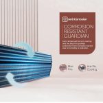 Hisense 1.0 Ton 3 star Inverter Split AC(Copper, 4-in-1 Convertible with Intelligent 4 modes, PM 2.5 filter, Anti corrosion, Self Clean, AS-12TR4R3BP1, White with Chrome Deco Strip) - Image 9