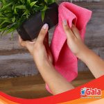 Gala Microfiber Cleaning Cloth/ Towels Set of 4 Kitchen Wipes, Microfiber Cloth for car, bike cleaning and home cleaning, Glass cleaning cloth, (Multicolor) - Image 4