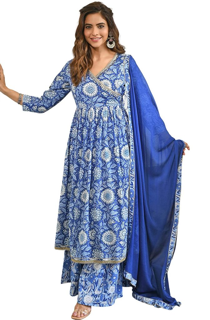 Janasya Women's Cotton Kurta Set