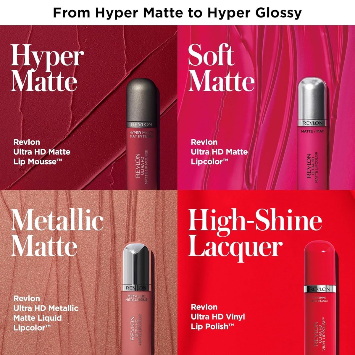 Revlon Ultra HD Matte Lipcolor, Velvety Lightweight Matte Liquid Lipstick in Pink, Devotion (600), 0.2 oz - Image 7