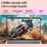 HP Pavilion Aero, AMD Ryzen 5-8640U AI Laptop (16GB RAM, 512GB SSD), WUXGA, 13.3"/33.8cm, Win 11, Office 2021, Silver, 1Kg, AMD Radeon Graphics, Ultra-Light, 5MP Camera, bg0016AU - Image 4