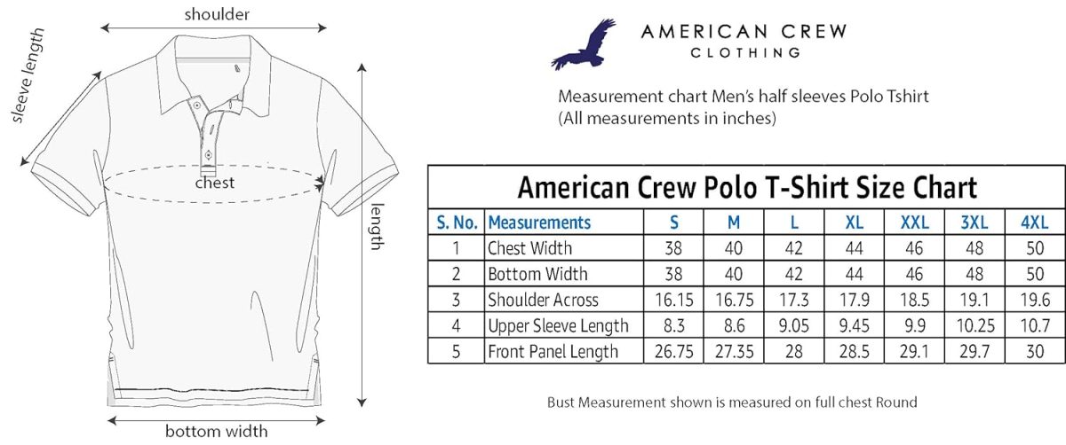AMERICAN CREW Polo Collar T-Shirt for Men with Pocket - Image 4