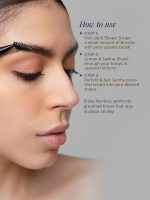 Aflairza Browfix Eyebrow Styling Clear Gel Wax for Defined Eyebrow - Waterproof, Long-Lasting & Non-Sticky Brows - Transparent Gel for Natural Eye Brows - (5.5g) - Image 4