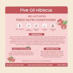 Nat Habit Hibiscus Conditioner for Women & Men | Bio-Activated for Dry & Frizzy Hair | Moisturizing & Nourishing with Argan Oil for Shiny Hair, Suitable for Curly, Dry & Frizzy Hair & Oily Scalp,150ml - Image 8