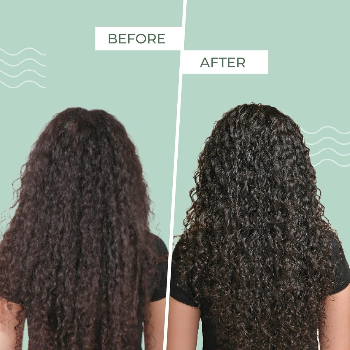 Ashba Botanics Leave-in Conditioner for Frizzy, Wavy & Curly Hair | Hair Cream For Men & Women | Moisturizes, Protects, Nourishes & Adds Shine to Dry & Damaged Hair | Silicone Free (50, millilitre) - Image 5