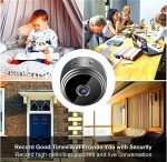RNA WiFi Spy Camera Hidden for Home Outdoor High HD Focus Spy Magnet Mini Live Stream Night Vision IP Wireless 1080P Audio Video Hidden Indoor Nanny Camera for Home Offices Security Multicolor. - Image 4