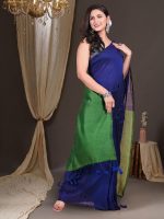 T.J. SAREES Unleash Your Inner Diva with our Sarees for cotton sarees for women Purecotton saree for puja occasion and Plain Pure Cotton Sarees for Trendsetting Women (Pack Of 1) - Image 5